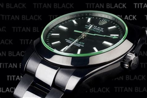 rolex milgauss titan black fake|rolex milgauss green crystal.